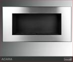 Biokominek ścienny Kami - Acara Inox Satin