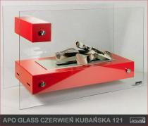 Biokominek wolnostojący Kami - Apo Glass Czerwony