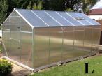 Szklarnia z poliwęglanu 2x4 Gampre L-10 2,2x4,3x2,1 m (9,5m2)