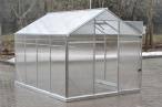 Szklarnia ogrodowa z poliwęglanu (9,5 m²) Gampre SANUS L-10 - 2,2x4,3x2,1m