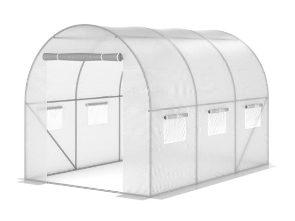 Fóliový tunel 2x3m bílé barvy 6m2