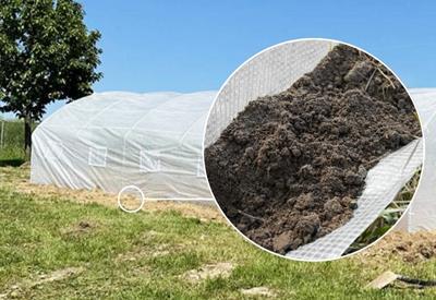 Fartuch ziemny do tunelu ogrodowego 2x4