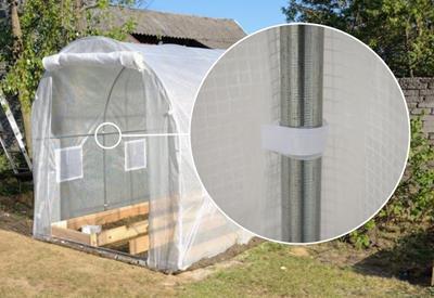 Mocowanie folii w tunelu foliowym 4x2