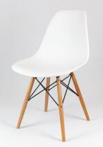 Eames Eiffel krzesło białe skandynawskie inspirowane KR012