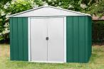 Yardmaster 109 GEYZ Blaszany domek ogrodowy 3x3 Emerald Deluxe (8,4m2)