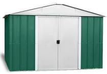 Yardmaster 109 GEYZ Blaszany domek ogrodowy 3x3 Emerald Deluxe (8,4m2)