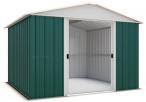 Domek narzędziowy blaszany 3x3 Yardmaster 1010 GEYZ Emerald Deluxe (9m2)