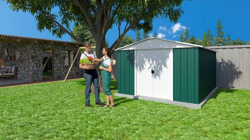 Domek narzędziowy Yardmaster 1010GEYZ Emerald Deluxe