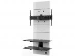 Wieszak panel na telewizor Meliconi Ghost Design 3000 White - konstrukcja