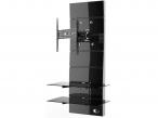 Wieszak panel na telewizor Meliconi Ghost Design 3000 Rotation Black - konstrukcja