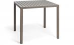 Nardi Cube stół kwadratowy 80x80 Tortora