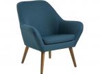 Actona Astro fotel do salonu nowoczesny Petrol blue