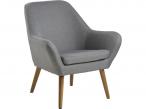 Actona Astro fotel nowoczesny design jasnoszary