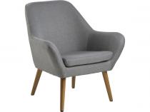 Actona Astro fotel nowoczesny design jasnoszary