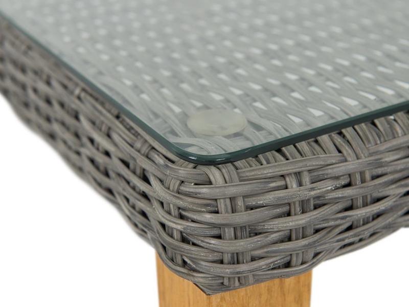 Plecionka Melange Grey z zestawu skandynawskiego Gambito technorattan