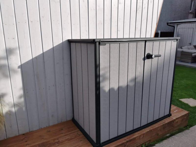 Szafa ogrodowa aranżacja