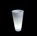 Podświetlana donica LED Della - 75cm - światło zimne