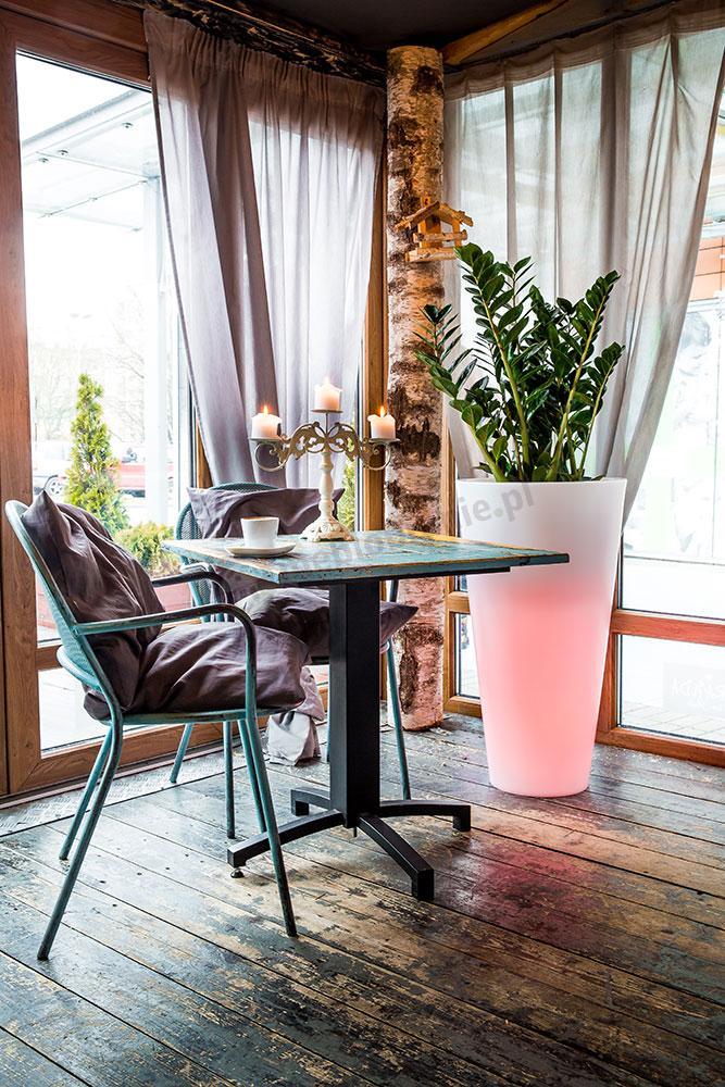 Donica Della podświetlana LED RGB