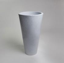 Uniwersalna donica tarasowa Della - 90cm - jasny marmurek