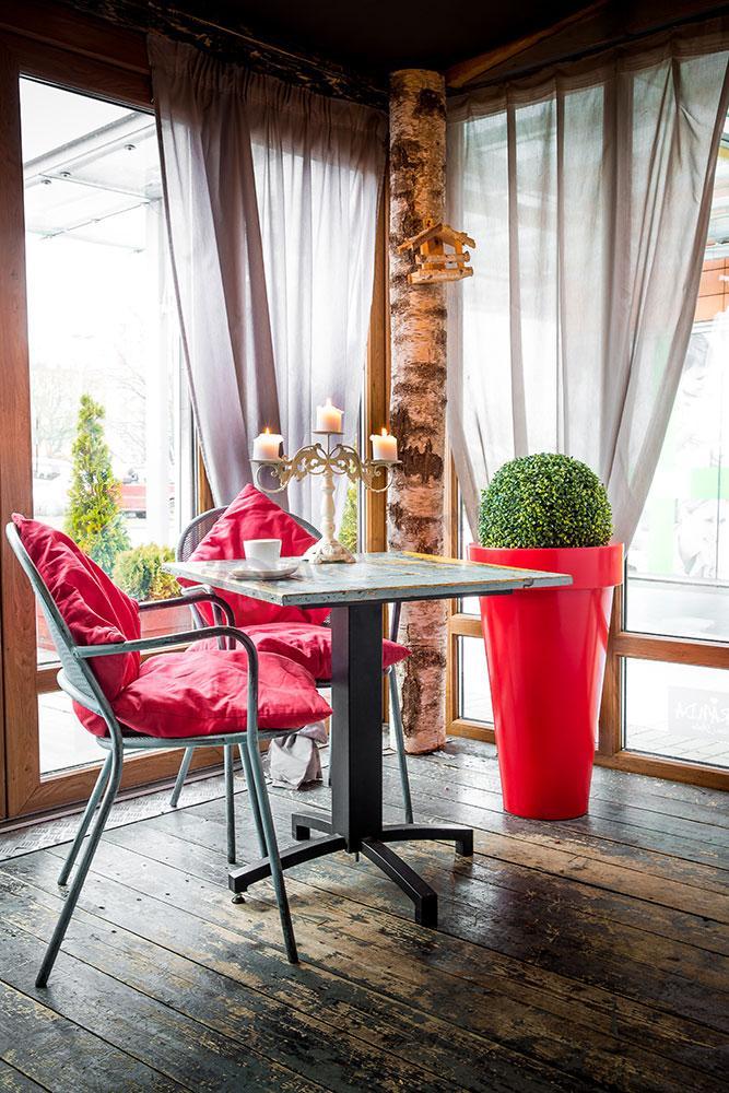 Donica Pons czerwona