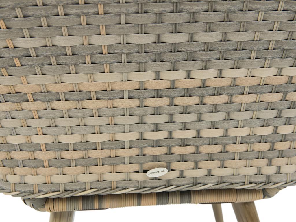 Plecionka technorattanowa Asturito Melange Tortora Dark Beige