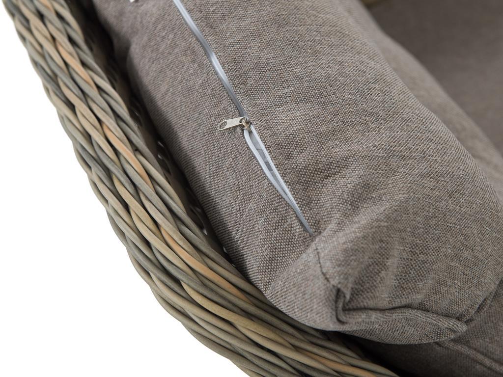 Poduszki zestawu Asturito Melange Tortora