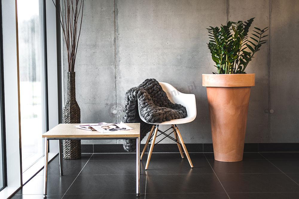 Donica Pons klasyczna terakota 90cm