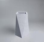 Designerska donica tarasowa Nevis - 75cm - jasny marmurek