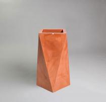 Designerska donica ogrodowa Nevis - 75cm - klasyczna terakota