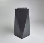 Donica plastikowa duża Nevis - 90cm - stylowy antracyt