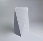 Zewnętrzna donica Nevis - 90cm - jasny marmurek