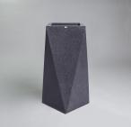 Donica zewnętrzna Nevis - 90cm - ciemny marmurek