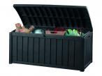 Skrzynia na balkon Keter Glenwood Box 390L grafit
