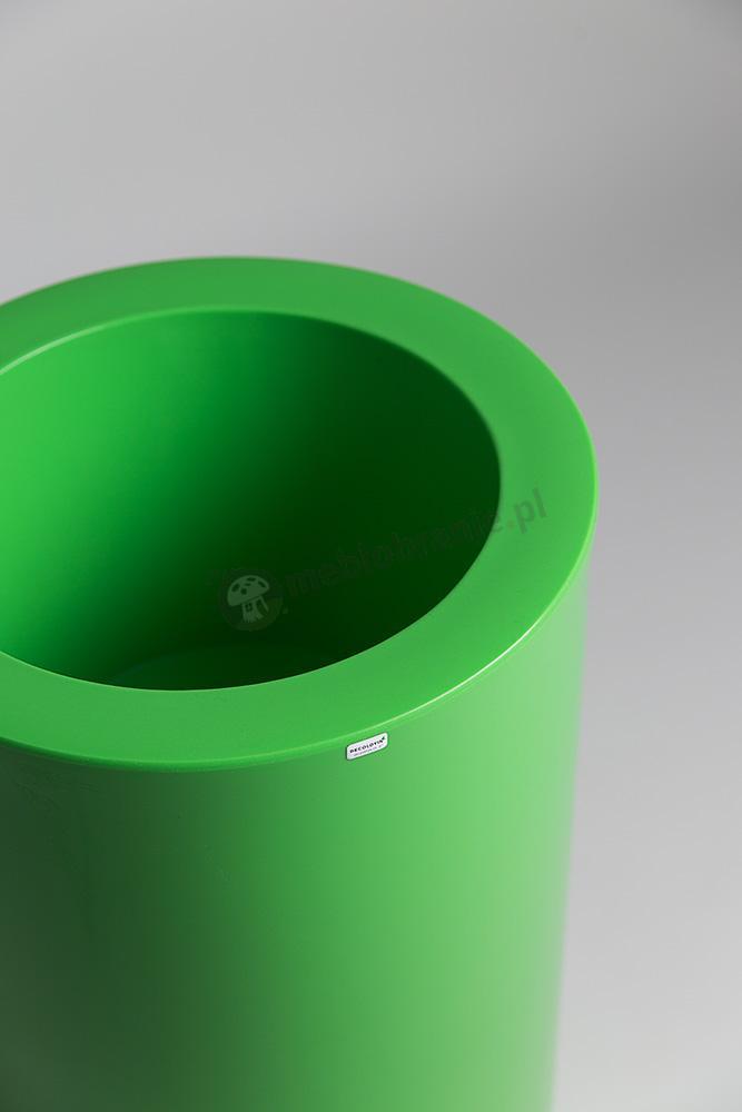 Donica Tilla zielona limonka walcowata