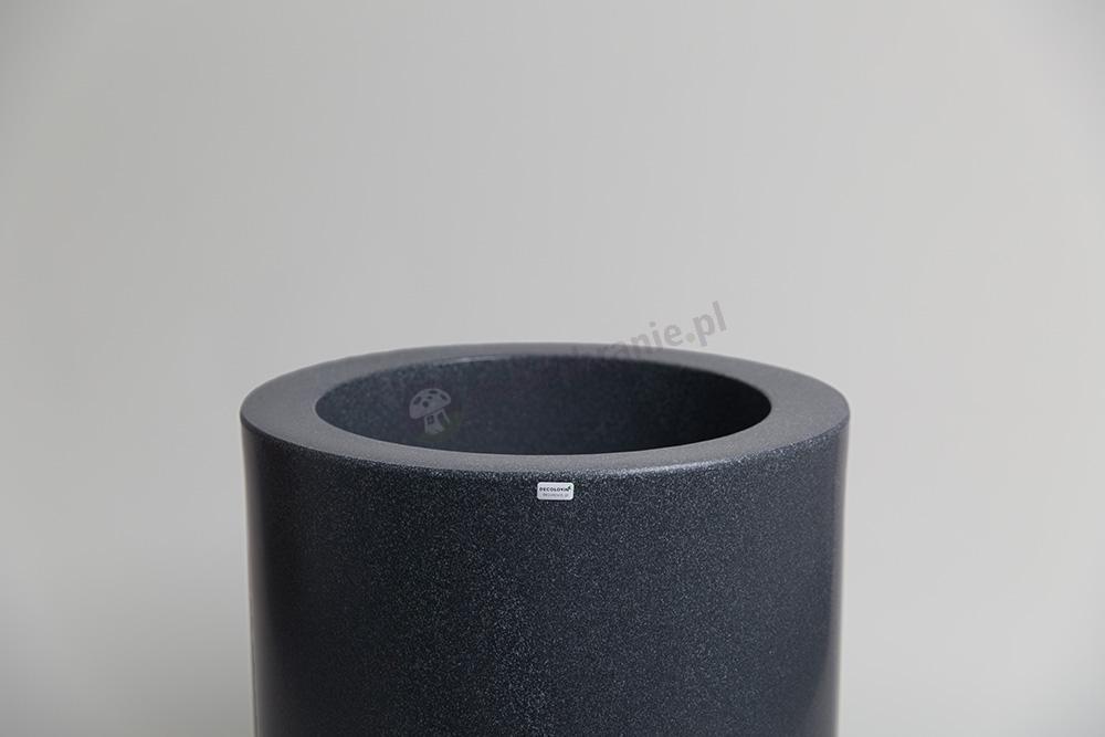 Donica Tilla ciemny marmurek walcowata