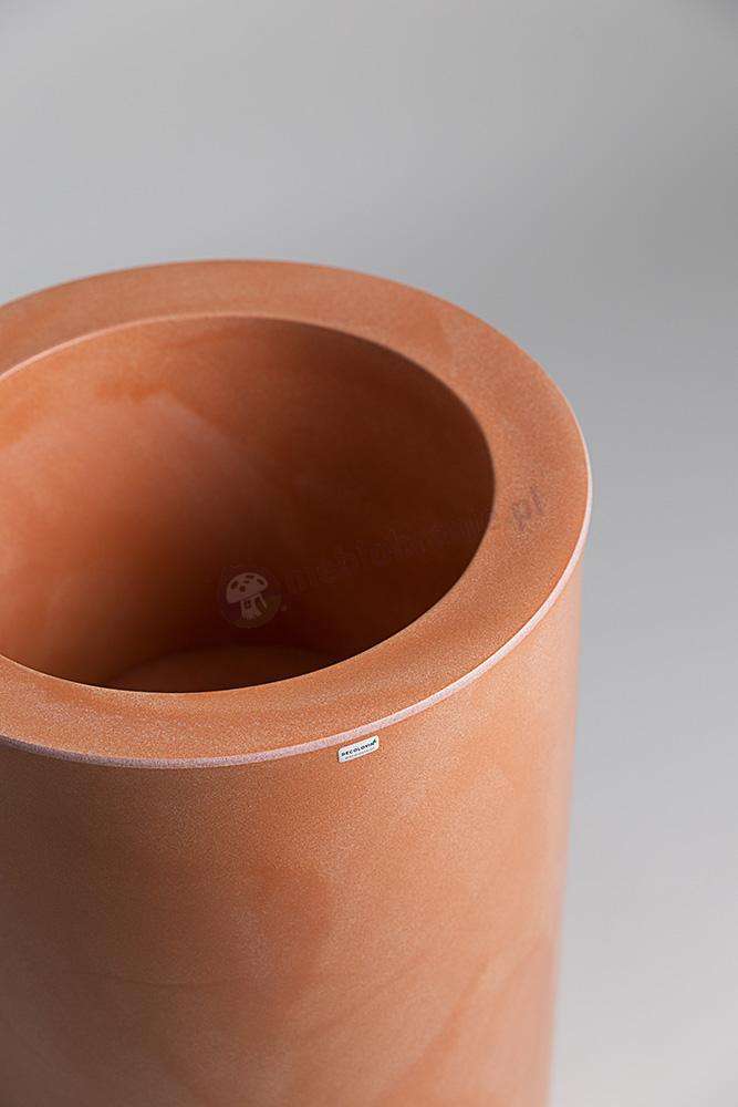 Donica Tilla klasyczna terakota walcowata