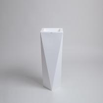 Donica Rossa - 75cm - krystaliczna biel