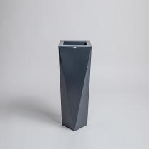 Donica Rossa - 75cm - stylowy antracyt