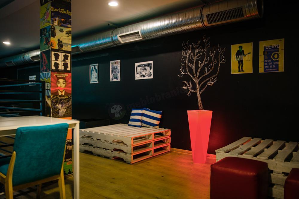 Donica Rossa podświetlana LED RGB