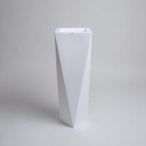 Donica Rossa - 90cm - krystaliczna biel