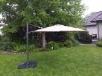 Parasol ogrodowy Ewa od boku