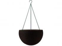Keter Hanging Sphere Planter doniczka okrągła wisząca brąz