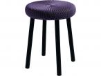 Taboret do kuchni Keter Cozy Stool purpurowy