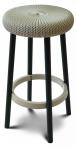 Hoker Barowy Knit Keter Cozy Bar Stool piaskowy