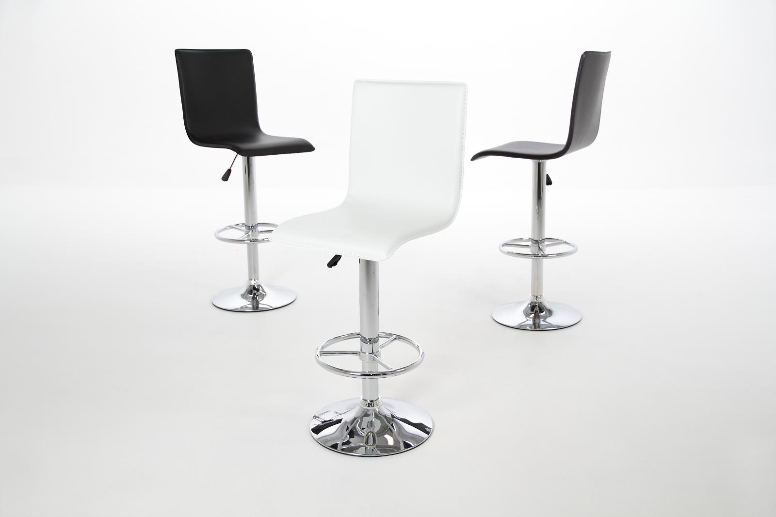 Nowoczesny hoker z wysokim oparciem czarna ekoskóra