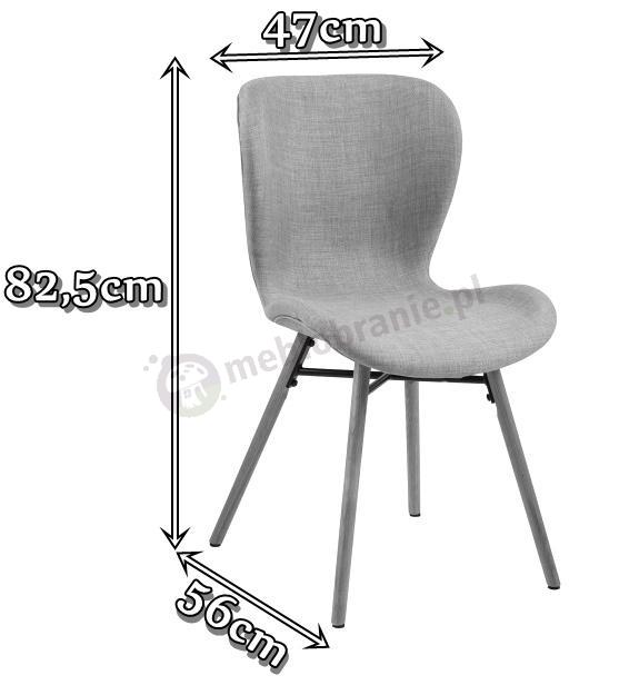 Krzesło Batilda wymiary