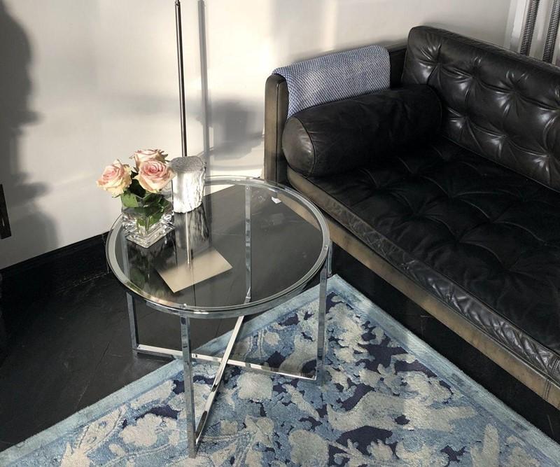 Stolik Cross w stylu glamour Actona