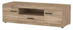 Meblościanka Nowoczesna Link Dąb Sonoma 300x194 cm - Laski Meble