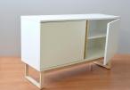 Verysim Deskom 2 minimalistyczna biała szafka