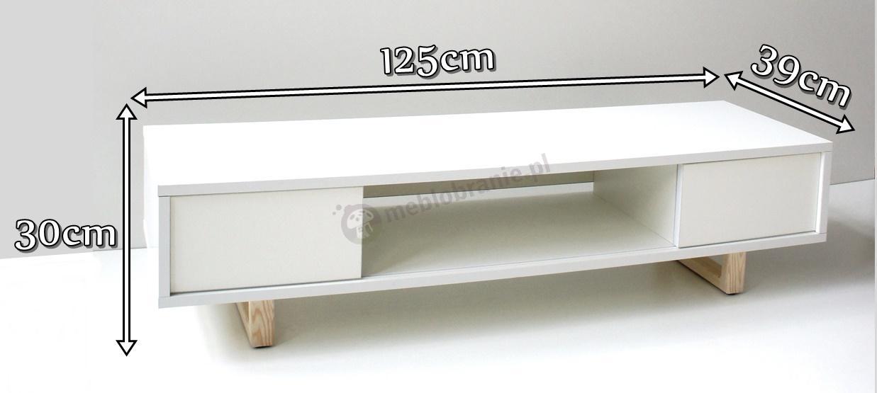 Womeb Desav szafka RTV - wymiary